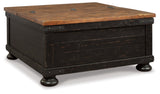 Valebeck Coffee Table with 2 End Tables