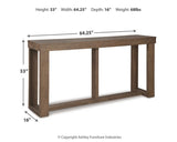 Cariton Sofa/Console Table