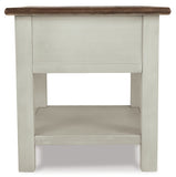 Bolanburg Chairside End Table with USB Ports & Outlets