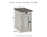Bolanburg Coffee Table with 1 End Table