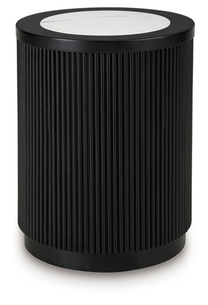 Grayman Round End Table