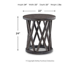 Sharzane Coffee Table with 1 End Table