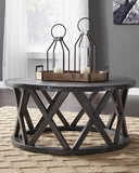 Sharzane Coffee Table with 2 End Tables