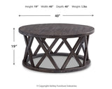 Sharzane Coffee Table with 1 End Table