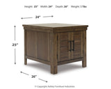 Moriville Coffee Table with 2 End Tables