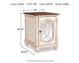 Realyn Coffee Table with 2 End Tables
