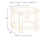 Carynhurst Coffee Table with 1 End Table