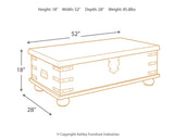 Carynhurst Coffee Table with 2 End Tables