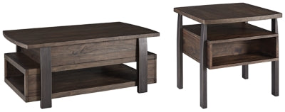 Vailbry Coffee Table with 1 End Table