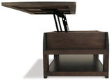 Vailbry Coffee Table with Lift Top