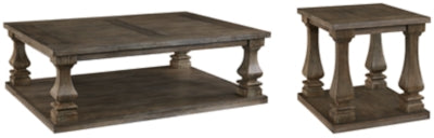 Johnelle Coffee Table with 1 End Table