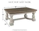 Havalance Coffee Table with 1 End Table