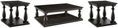 Mallacar Coffee Table with 2 End Tables