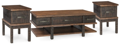 Stanah Coffee Table with 2 End Tables