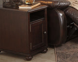 Barilanni Chairside End Table with USB Ports & Outlets