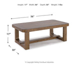 Cabalynn Coffee Table with 2 End Tables