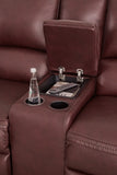 Alessandro Power Reclining Loveseat with Console