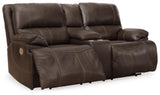 Ricmen Power Reclining Loveseat with Console