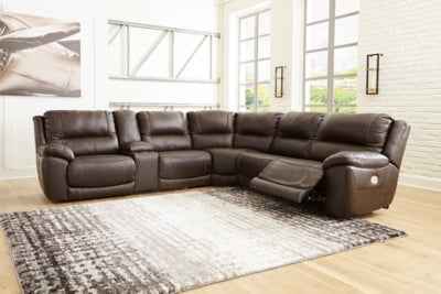 Dunleith 6-Piece Power Reclining Sectional