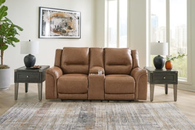 Trasimeno Power Reclining Loveseat with Console