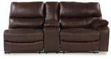 Family Circle Right-Arm Facing Power Reclining Loveseat with Console