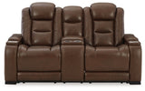 The Man-Den Sofa and Loveseat