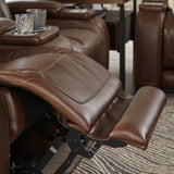 The Man-Den Power Reclining Loveseat with Console