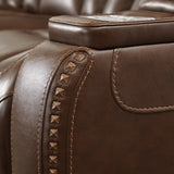 The Man-Den Power Reclining Loveseat with Console