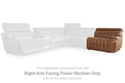 Temmpton Right-Arm Facing Power Recliner