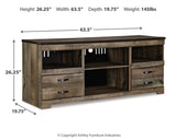 Trinell 63 TV Stand