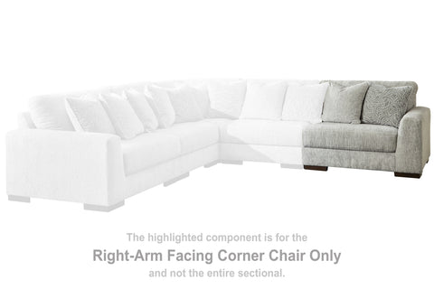 Regent Park Right-Arm Facing Corner Chair