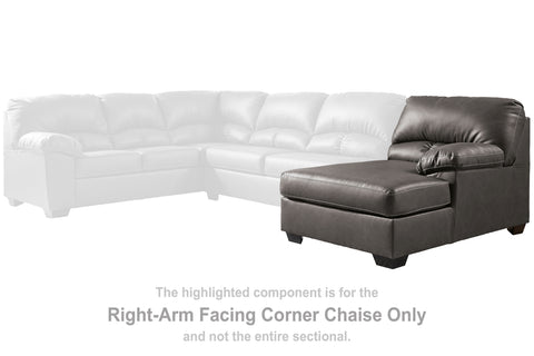 Aberton Right-Arm Facing Corner Chaise