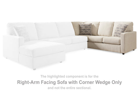 Edenfield Right-Arm Facing Sofa with Corner Wedge