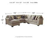 Pantomine 5-Piece Sectional with Ottoman