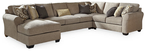 Pantomine 4-Piece Sectional with Ottoman