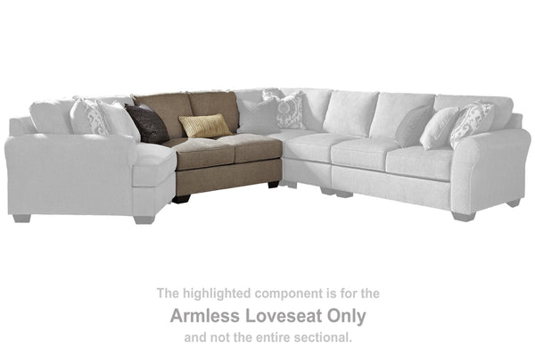 Pantomine Armless Loveseat