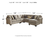 Pantomine 5-Piece Sectional with Ottoman