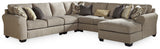 Pantomine 5-Piece Sectional with Ottoman