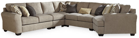 Pantomine 5-Piece Sectional with Ottoman