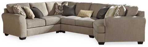 Pantomine 4-Piece Sectional with Ottoman