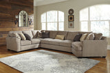 Pantomine 4-Piece Sectional with Ottoman