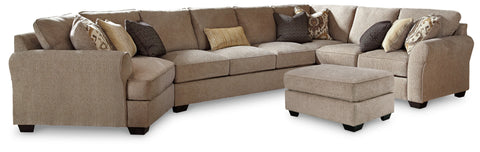 Pantomine 4-Piece Sectional with Ottoman