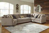 Pantomine 4-Piece Sectional with Ottoman