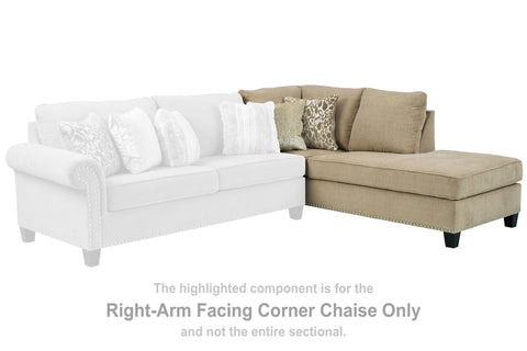 Dovemont Right-Arm Facing Corner Chaise