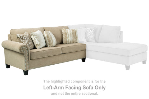 Dovemont Left-Arm Facing Sofa