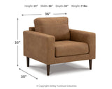 Telora Sofa, Loveseat, Chair and Ottoman