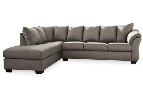 Darcy Cobblestone LAF Chaise Sectional