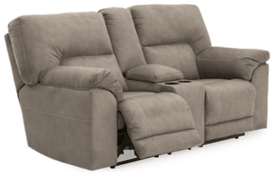 Cavalcade Reclining Loveseat with Console