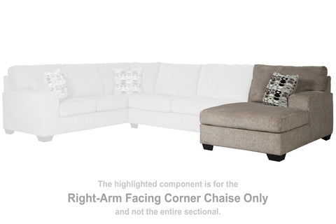 Ballinasloe Right-Arm Facing Corner Chaise