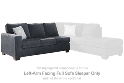 Altari Left-Arm Facing Full Sofa Sleeper